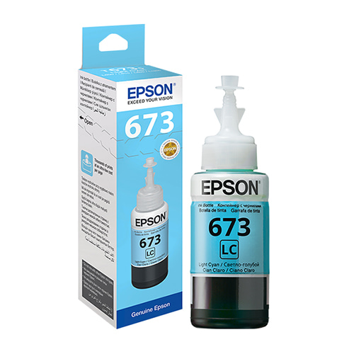 Epson L800/L805/L810/L850 정품무한잉크 LC잉크 (Light Cyan Ink) 70ml [T6735]